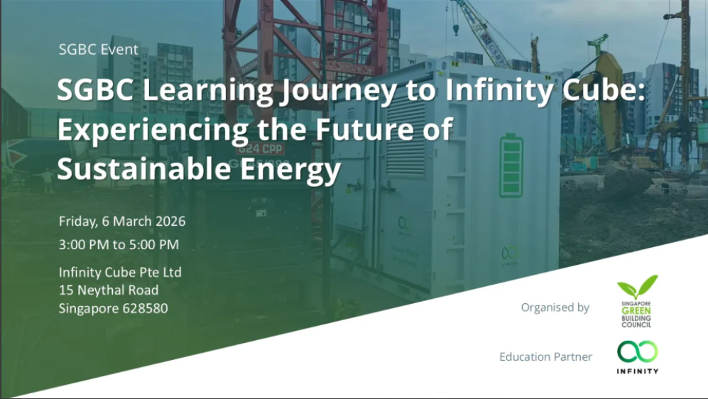SGBC Learning Journey to Infinity Cube: Experiencing the Future of Sustainable Energy